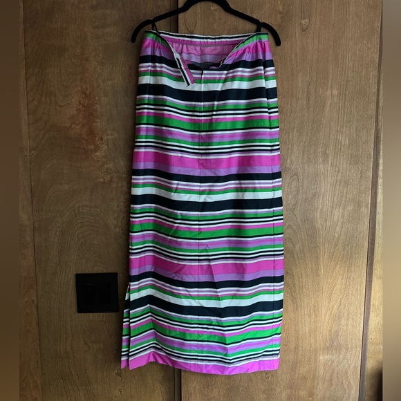 Vintage Designer Givenchy Silk Maxi Skirt - Picture 3 of 12